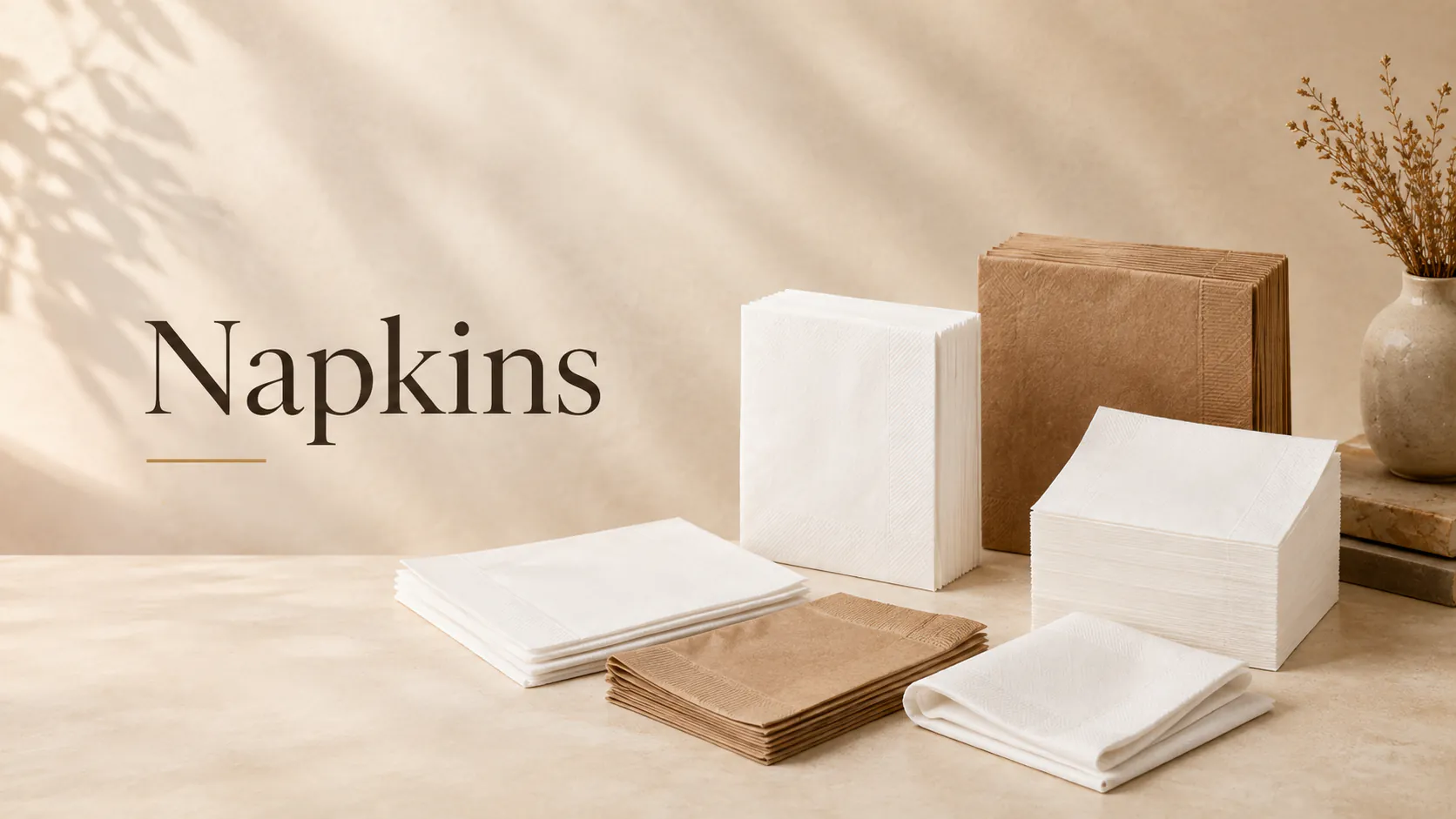 Foodservice napkins product category