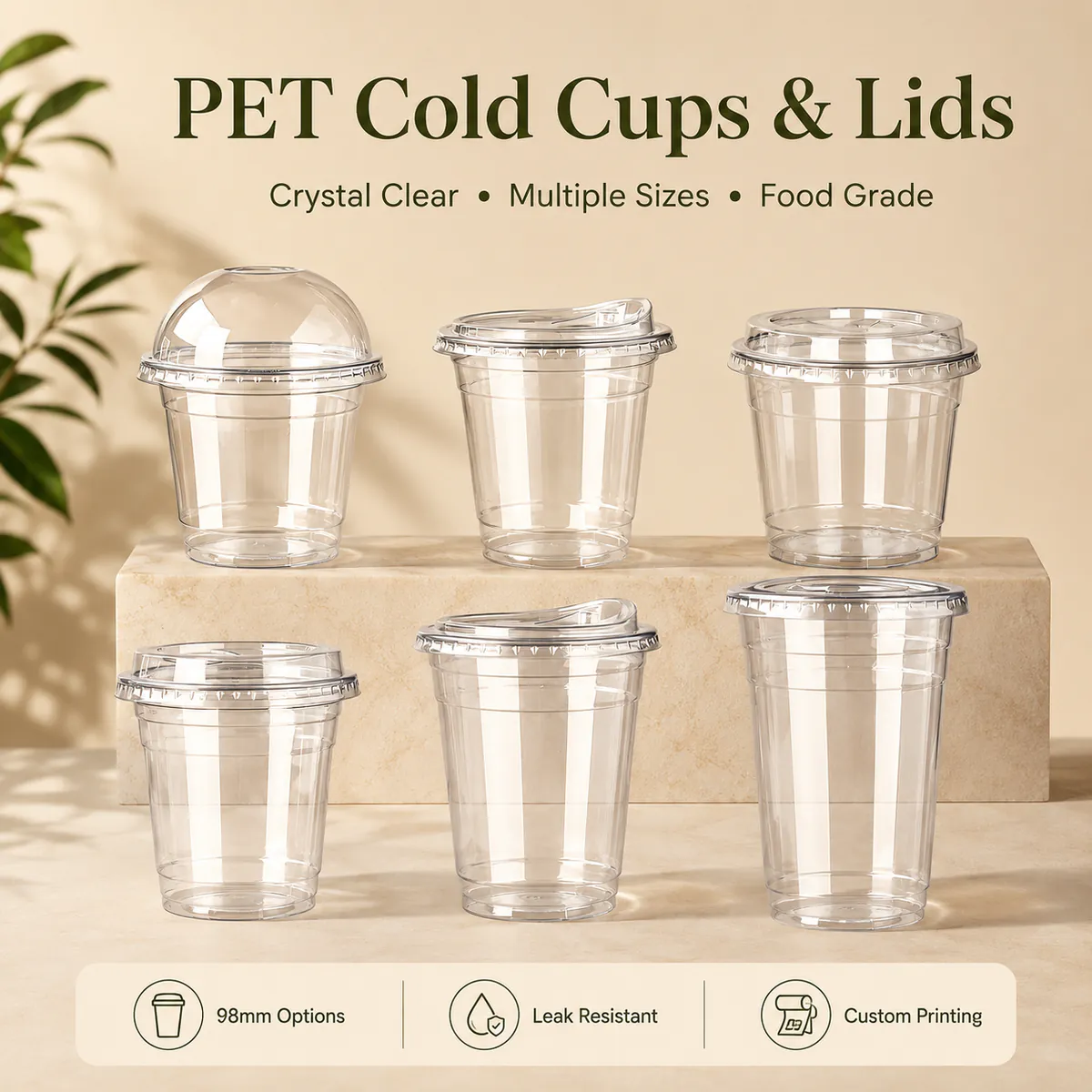 16 oz PET Cold Cups 117-16OZ