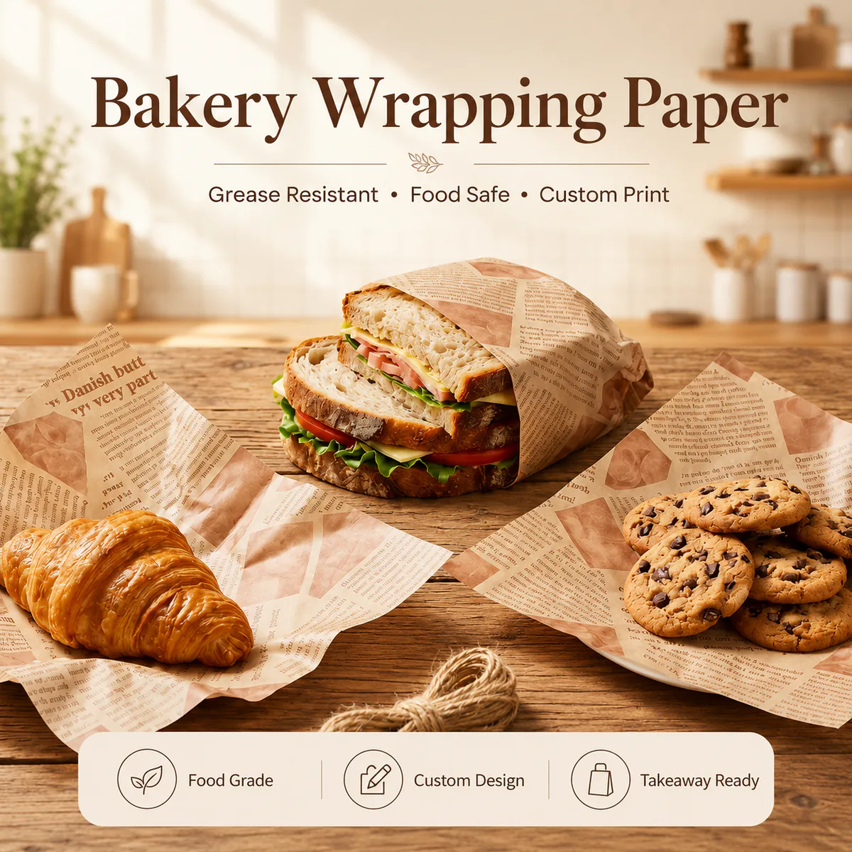Bakery Wrapping Paper product photo
