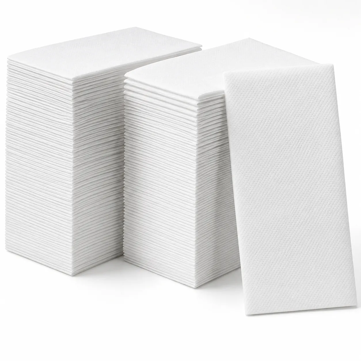White Folded Paper Napkins product photo